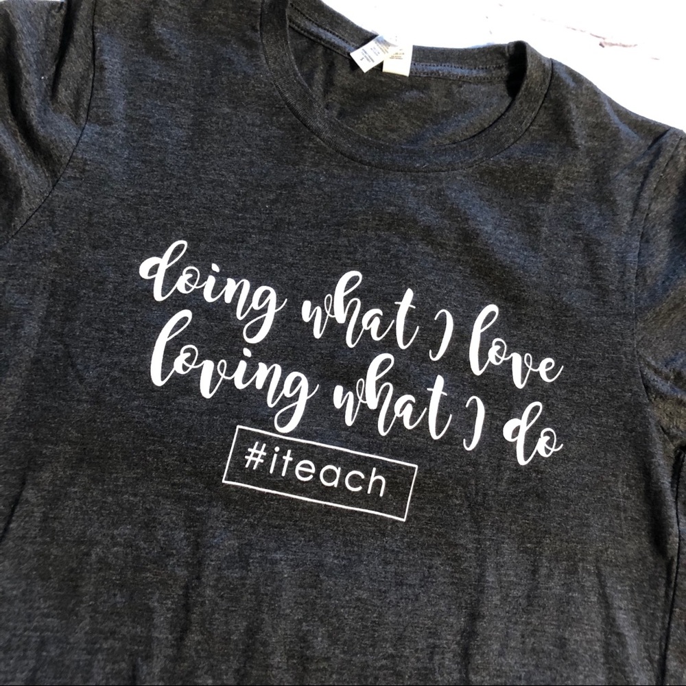 Teacher Tee Short Sleeve Size Small